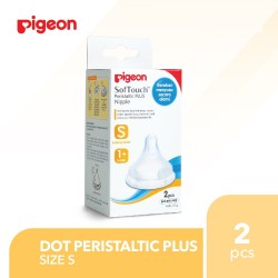 Pigeon Peristaltic Plus Nipple S for Wide Neck...